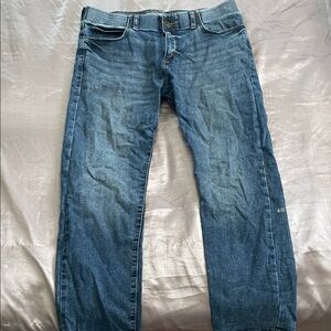 Classic Blue Men's Straight Jeans